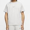 Nike T Shirts Men's Gray Crew Neck Moderate Straight Fit CK2979-902