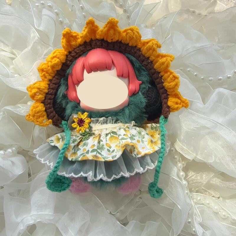 [Cloth Only] SP Doll Clothes New Year Set Fortune Abounds 17cm Baby Clothes Luminous Weave Garden Series Doll Christmas Set