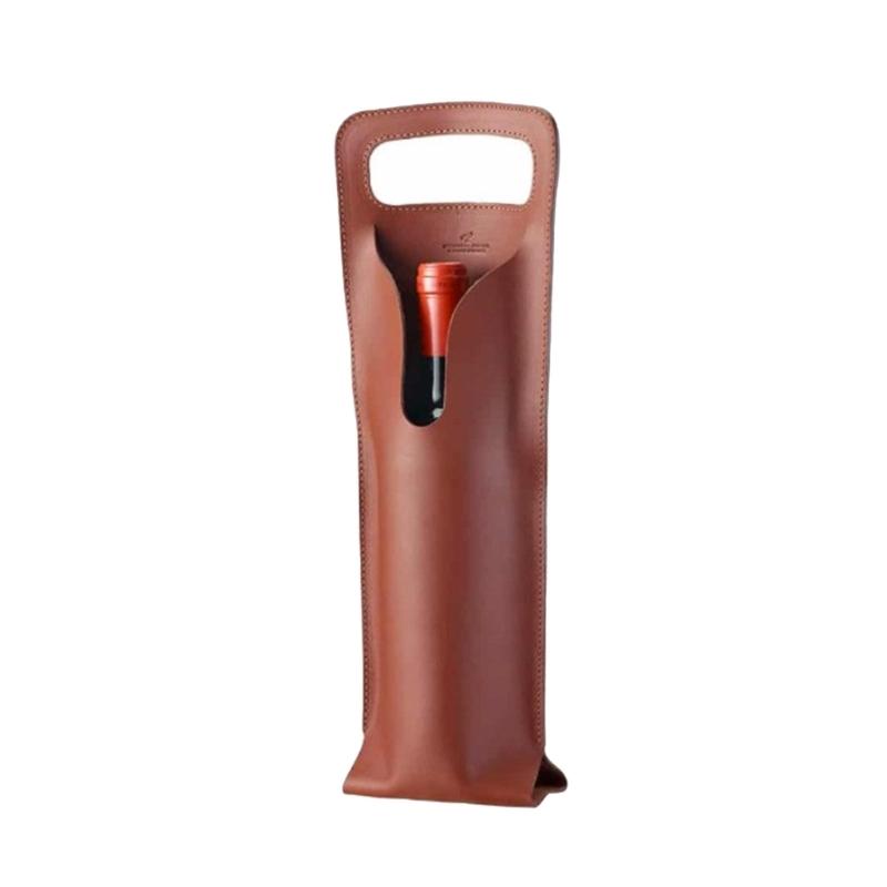 Leather Wine Bag Wine Gift Bag Bottle Carriers Perfect for Wine Tasting Parties