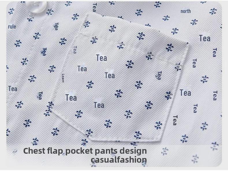 British Baby 1-Year-Old Summer Boy's Thin Shorts and T-Shirt Set