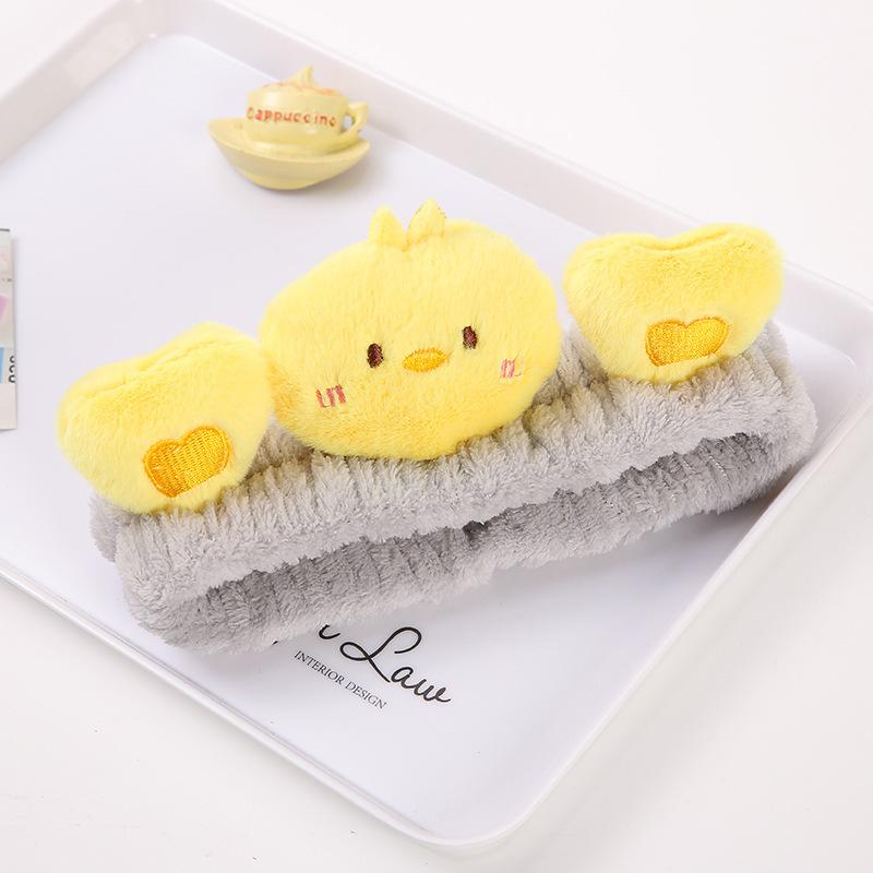 

Мультяшная повязка на голову с ушками медведя Женская повязка для макияжа Мягкие повязки для головы для душа, умывания лица