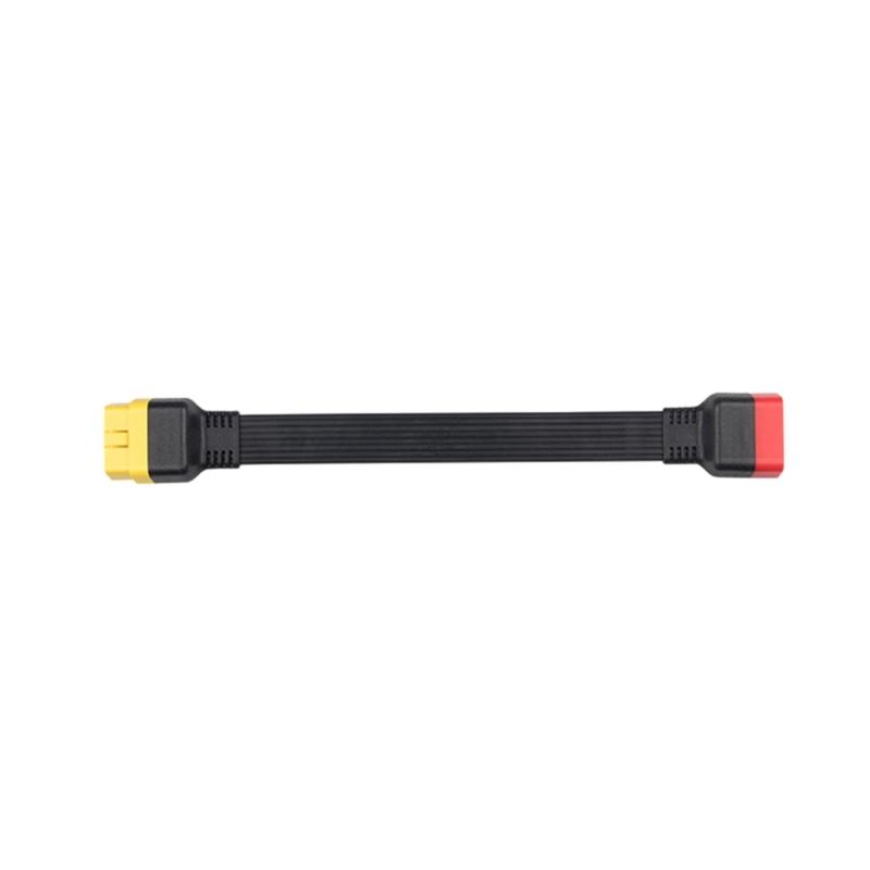 Cable de extensión OBDII de 16 pines macho a hembra para conector de cable extensor de diagnóstico OBD de automóvil Cable OBD2 de 36 cm/60 cm