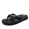 Moda 2025 Nuove Pantofole Piatte da Uomo di Design Antiscivolo Marca di Lusso Pelle Vera Scarpe da Passeggio Traspiranti Comode Pantofole da Interno/Esterno
