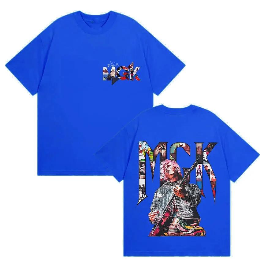 MGK Lost Hip Hop Pop Singer Kelly Album Print TShirt Trendy Printed Couple Cotton Loose TShirt harajuku oversized t shirt