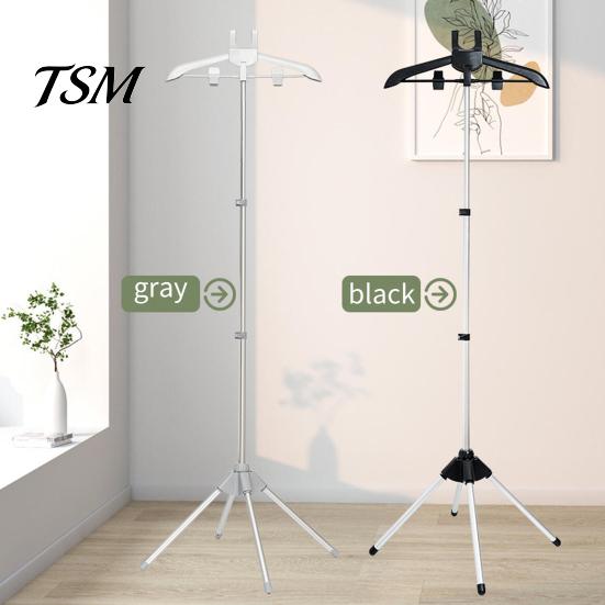 Ironing Steamer Support Frame Steaming Clothes Hanger Height Adjustable Foldable Standing Handheld Garment Pants Rack Clothing Steam Holder Stand