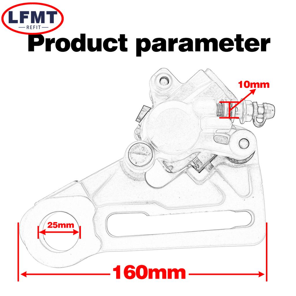 Rear Brake Caliper For KTM SX XC SXF XCF XCW XCFW EXC EXCF 6D 125 150 200 250 300 350 450 500 530 For Husqvarna FC FE TC TE