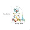 Baby Musical Crib Mobile Cute Bed Bell Carousel for 0-12 Months Newborn Cots