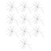 Flexible Whiskers Lure Slow Sinking Artificial Baits Saltwater Freshwater Baits Dices Shaped Fishing Lure