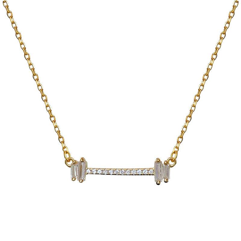 

Темпераментное ожерелье Ожерелье Простое Нишевое Красивая Леди Цепочка на ключицу