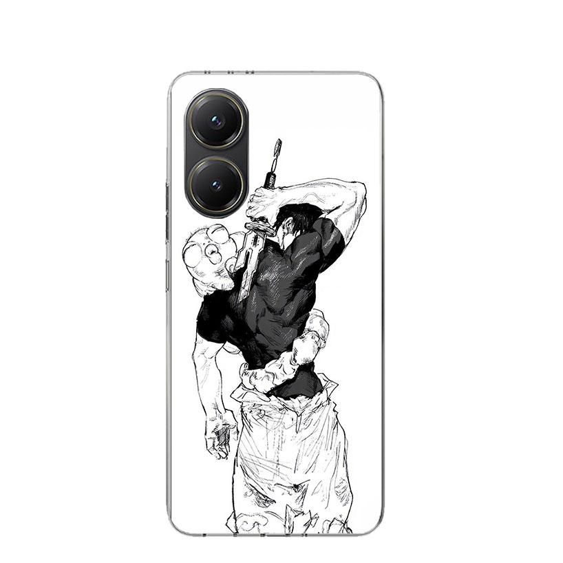 Kaisen J-Jujutsu Fushiguro Toji Phone Case For Xiaomi Poco X3 X5 X6 X7 X4 Nfc F7 Ultra F6 F5 Pro F4 Gt F3 M5 M5S M4 M3 Art Cover