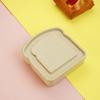 With Lid Toast Shape Lunch Box Portable Food Container New Snack Storage Box  Kitchen Storage