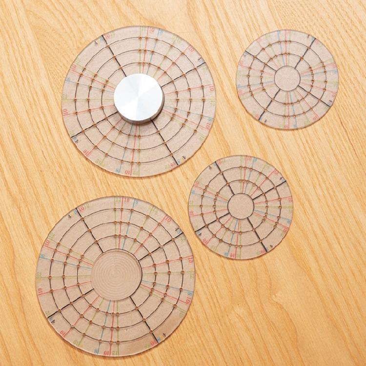 Narzędzie do przycinania dysków obrotowych Narzędzie do wykańczania ceramiki Narzędzie do mierzenia gliny w kształcie okręgu