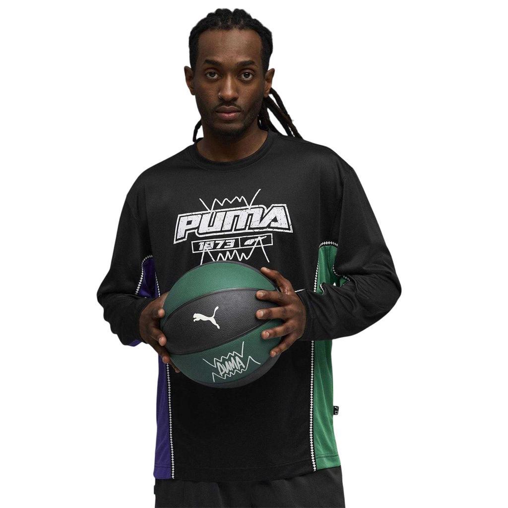 Puma Mens Hoopaverse Shooting Performance Long-Sleeved Top