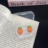Mini Portable Cute Contact Lens Case Box Cute Fruit Style Lovely Cartoon Lenses Container Travel Set Gift Eyewear Accessories