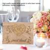 Wooden Wedding Guest Book Album Message Notebook for Wedding Engagement DecorationType 3