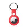 Leather Keychain for Apple Airtags Case protector Cover Bumper Shell Tracker Anti-scratch Air Tag Key Ring Holder Accessories