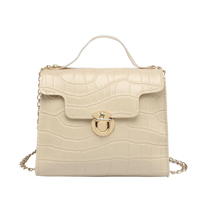 Versatile Stone Pattern Shoulder Women's Bag Bag Trendy Messenger Mobile Phone Small Square Bag