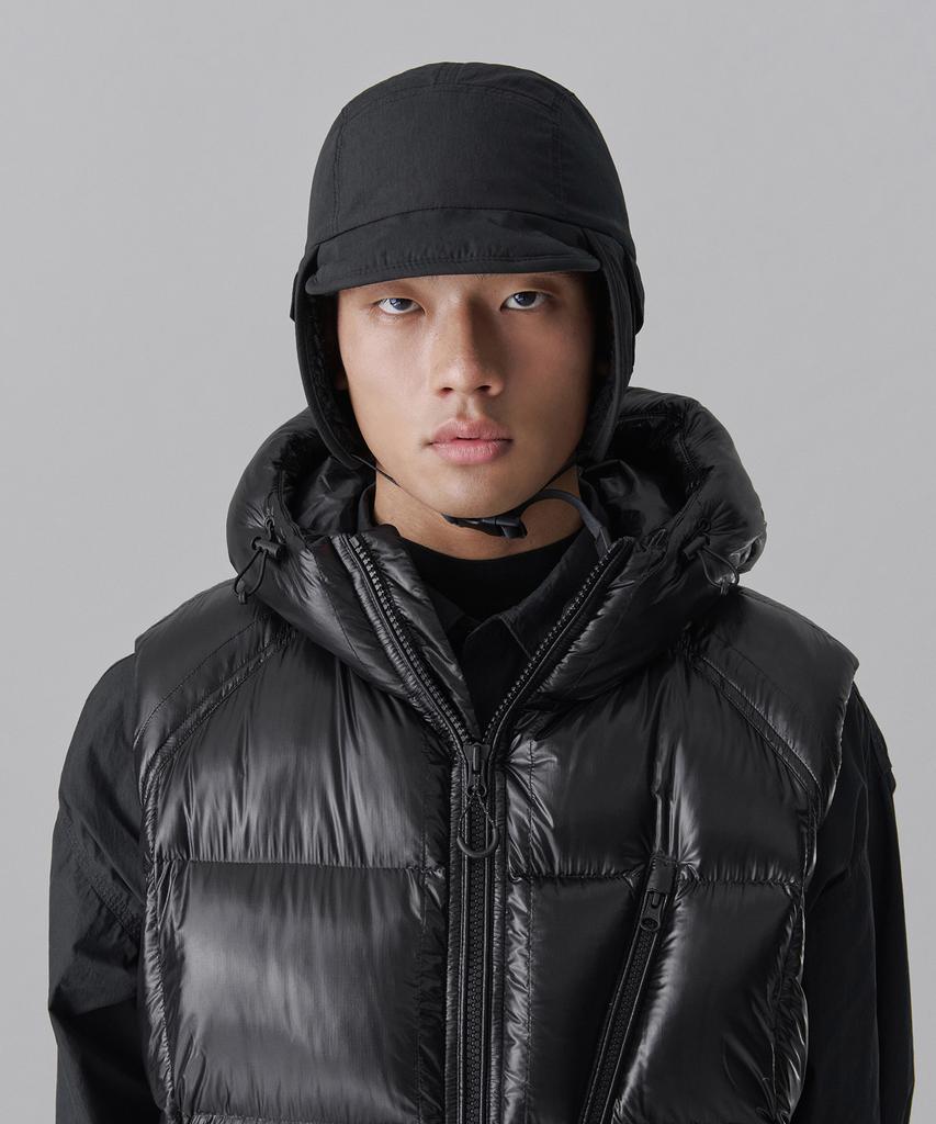 MUSINSA STANDARD [City Leisure] Cn Reversible Cargo Trooper Hat [Black]