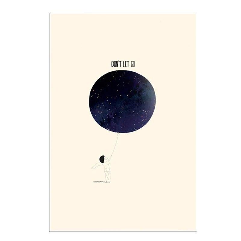 Peinture sur toile du petit Prince, histoire de légende, illustration murale imprimée et images, affiche de Style, chambre d'enfant, décoration de la maison