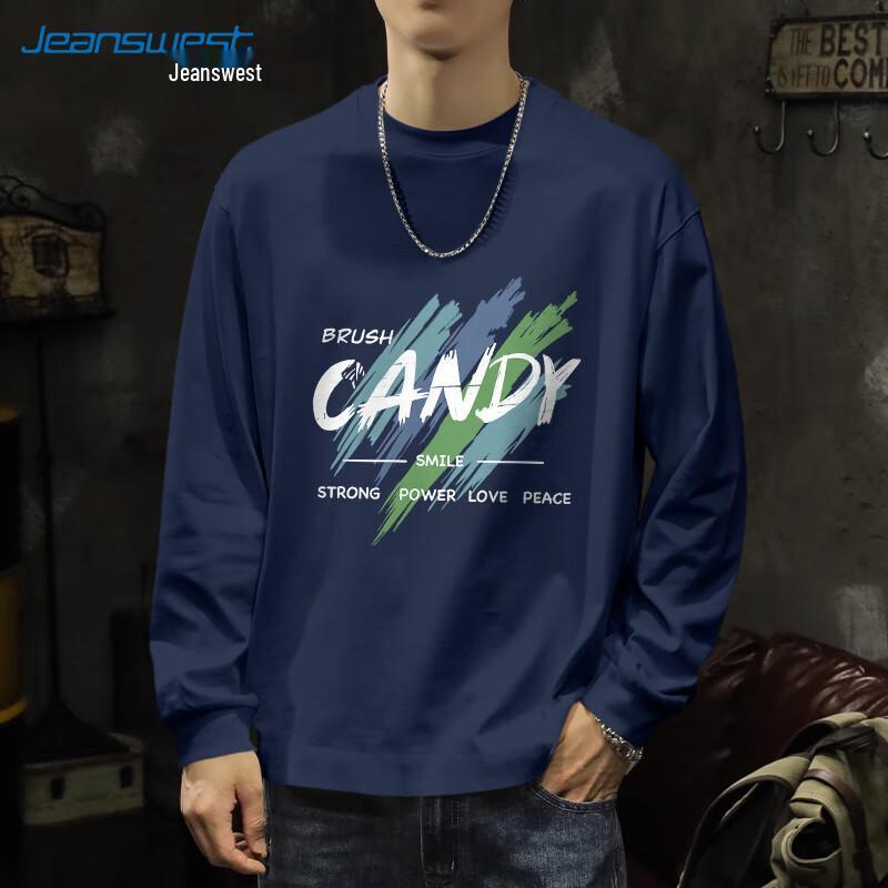 

Jeanswest Men s Casual Round Neck Pullover Sweatshirt 4XL