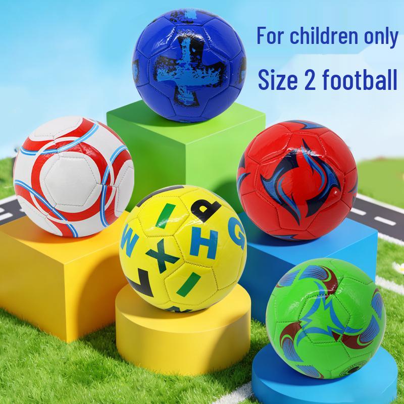 Enlightenment Ball for Kids (Age 1-6) - No. 2 Leather Educational Football Toy