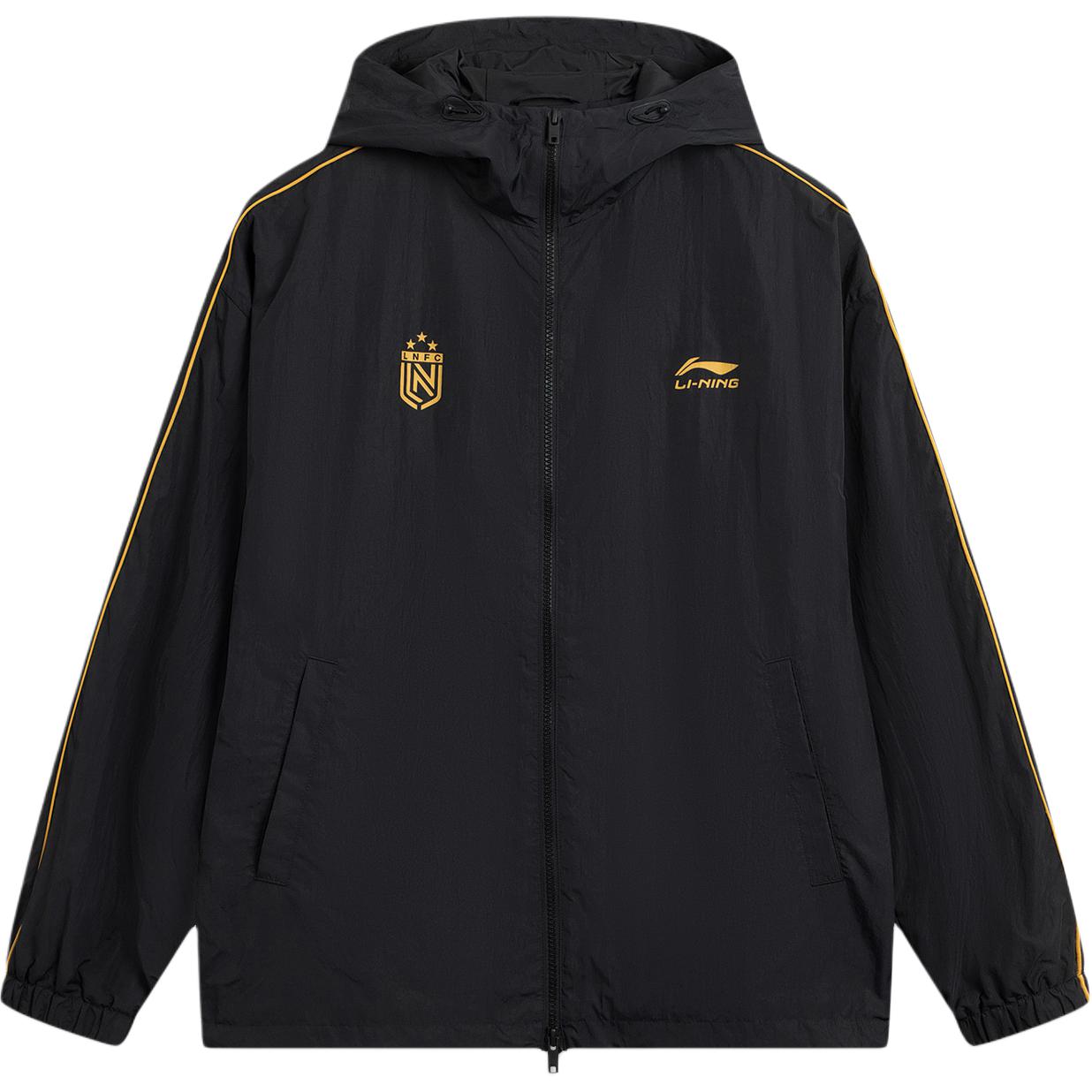 

Серия спортивного стиля жизни Li Ning Толстовка с капюшоном с логотипом Куртка-ветровка для пар Унисекс Верхняя одежда AFDVH29-1 XL