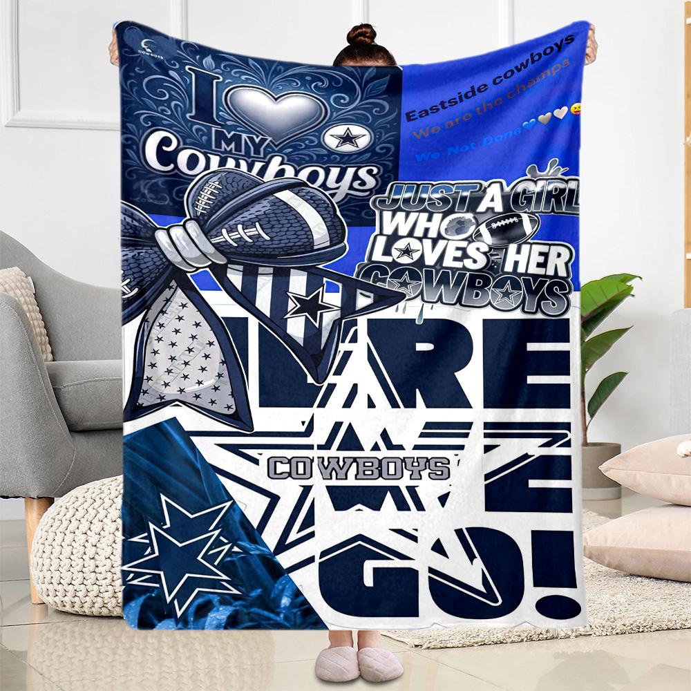 Dallas Blanket Ultra-Soft Suitable for Bedding Bed Chair Four Seasons Multipurpose Warmthful Decor Suitable for Gifting Relatives and Friends