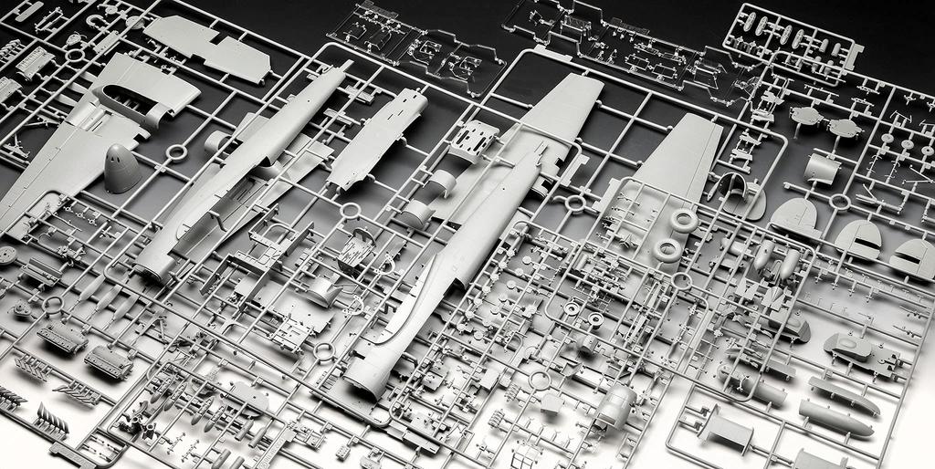 German Revell Scale German Air Force Messerschmitt Bf110 Plastic Model Kit 04961 1/32 C-7