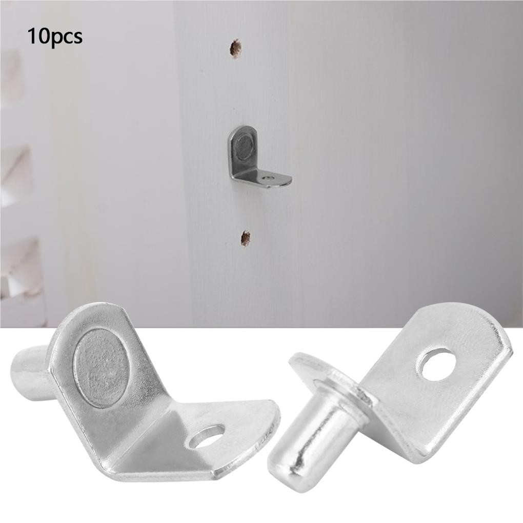 10 Pieces/Set Kitchen Cabinet Shelf Wall Mounted Support Pin Office Living Room Bedroom Bookshelf Board Holder Peg