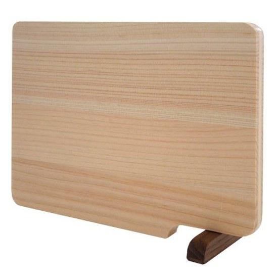 Daiwa Sangyo Wooden Cutting Board Hinoki Stand Dishwasher Safe 21cm