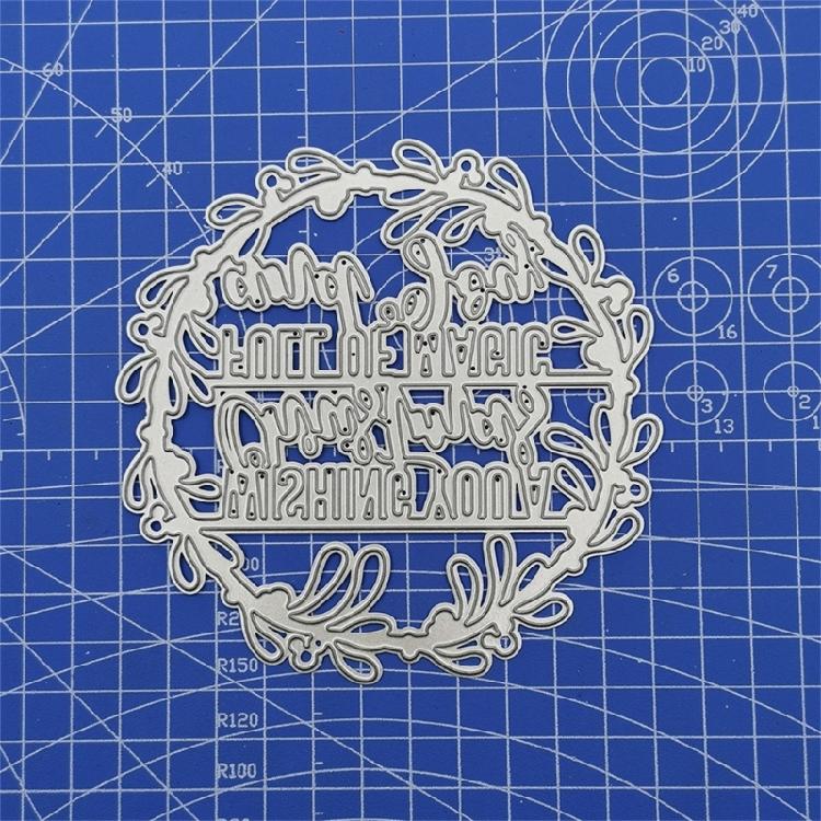 Father Day and Mother Day Die Cuts Metal Cutting Dies Cut Stencils for DIY