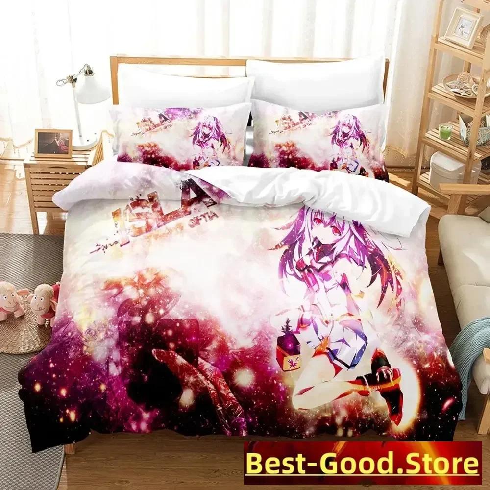 PLASTIC MEMORIES Bedding Set Printed Bed Set With Pillowcase Bed Duvet Cover Soft Single Double For Queen Super King Size