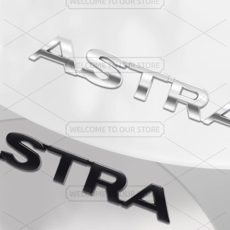 Car 3D Metal For Opel Vauxhall Astra OPC Line GTC GSe Body Emblem Badge Decals Auto Tail Sticker Decorative Accessories
