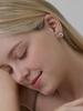 Lucore Silver 925 Modern Basic Ball Earrings