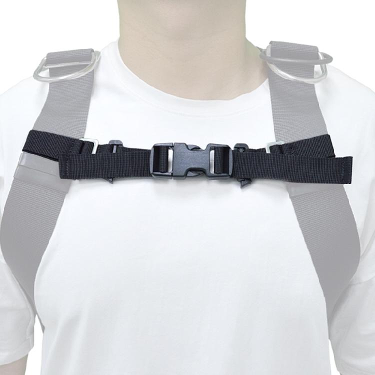 Wears Resistant Scubas Diving Underwater Webbing Sidemount Buckle Diving Backmount Fixed Strap Backpacks Chest Strap