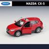 Welly 1/36 MAZDA CX-5 SUV Alloy Car Model Diecasts Metal Vehicles Car Model High Simulation Collection Childrens Gift Decoration