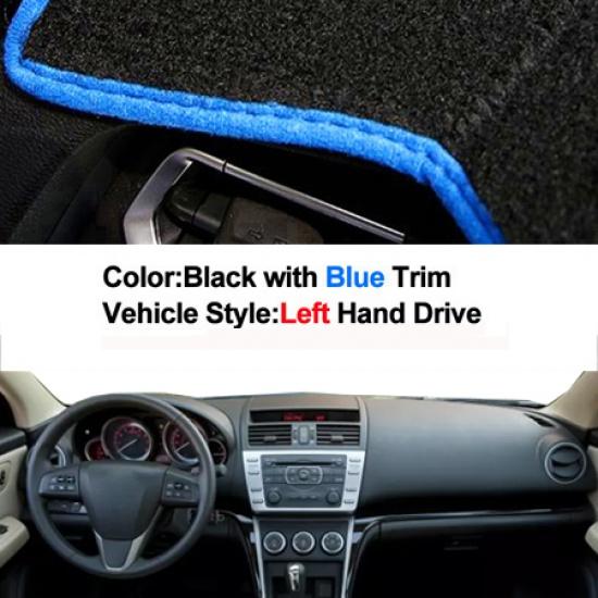 For MAZDA 6 2007 - 2012 ATENZA 2008- 2011 GH1 Series LHD RHD Car Dashboard Cover Dash Mat Carpet Cape 2 Layers Auto