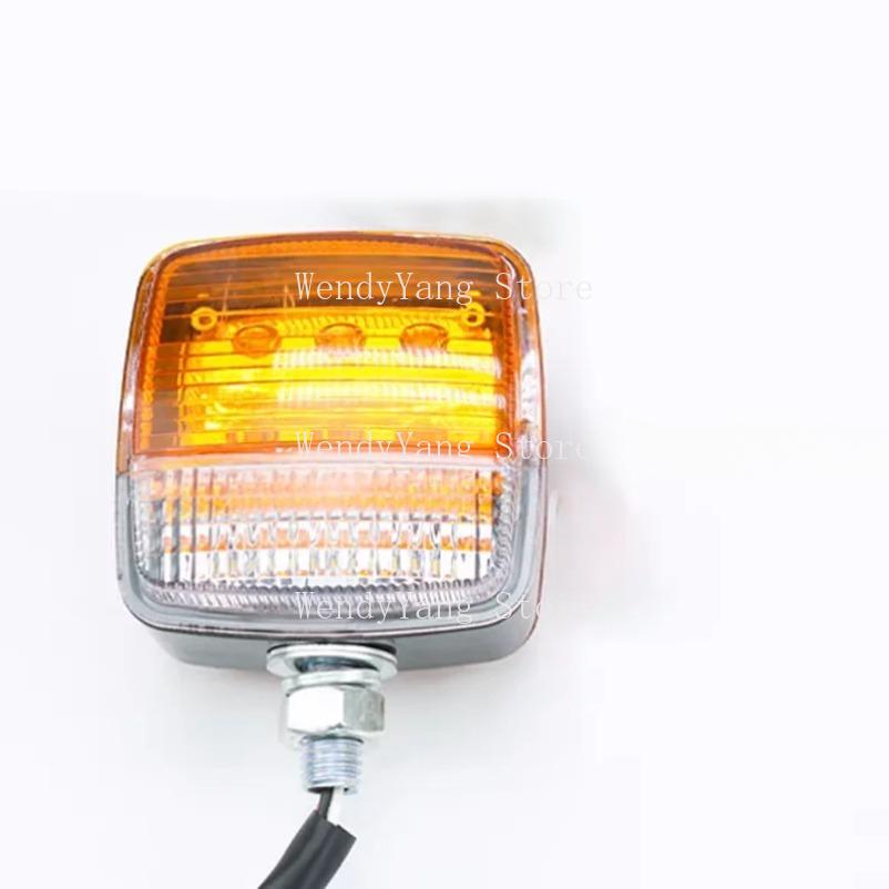1PC 12V-80V LED Forklift Warning Double-sided Turn Signal Brake Front Head Light