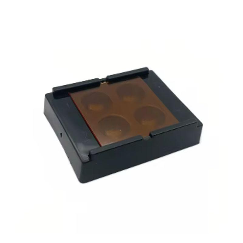4 Holes/8 Holes Dental Veneer Storage Box Teeth Patch Shading Light Storage Case Denture Retainer Molar Boxes