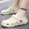 Fashion Platform Male Slipper Hole Beach Elegant Comfortable Eva Slides Clappers 2025 Mascullino Pvc Y2k Designer Luxury Fun Men's Shoe
