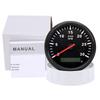 9-32V 85mm Marine Tacho Meter Gauge LCD Digital Hourmeter Boat Tachometer 3000~8000RPM Toerenteller Hour Meter RPM Sensor