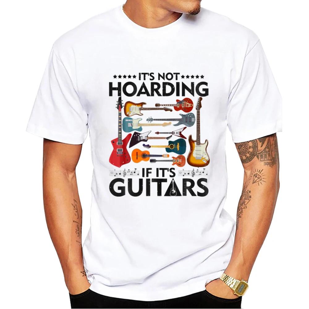TEEHUB Vintage Guitar Perfect Musician Printed Men T-Shirt Short Sleeve Street Tshirts Funny T Shirts Cool Essential Tee