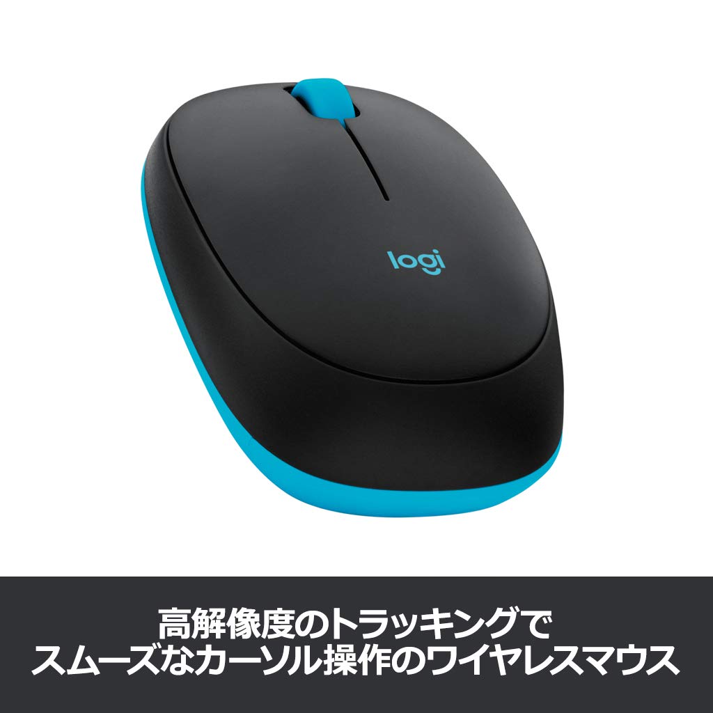 Logitech Mouse and Keyboard Set MK245nBK Wireless Combo Solid Black MK245 (Domestic Genuine Product)