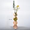 Modern Simple Creative Glass Vase Homestay Flower Utensils Decoration Bubble Vase Flower Arrangement Hydroponic Ball Glass