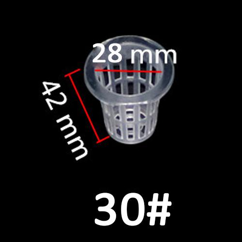 10Pcs Hydroponic Colonization Cup Soilless Mesh Plant Growing Basket Liquid Planting Pot Seedling Vegetable Water Nursery Cup