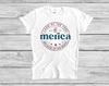 Merica 4. Juli T-Shirt: Patriotisches Unisex-T-Shirt