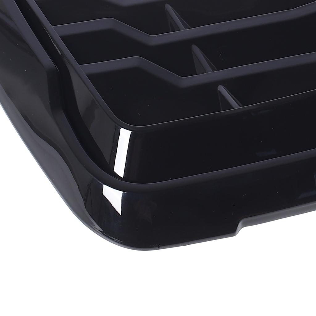 Car Bonnet Air Intake Vent Scoop Cover Glossy Black Hood Air Intake Trim Cover For Ranger XLT XLS XL 2015-2025
