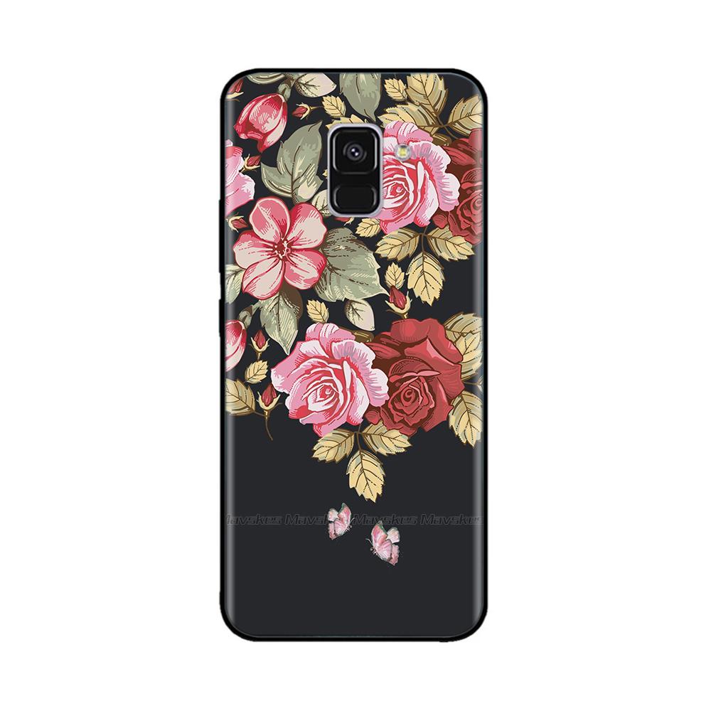 Case For Samsung Galaxy A8 2018 A530 A530F Case A8s Soft Silicone Phone Back Cover For Samsung A8 Plus 2018 A730 A730F Case Bag