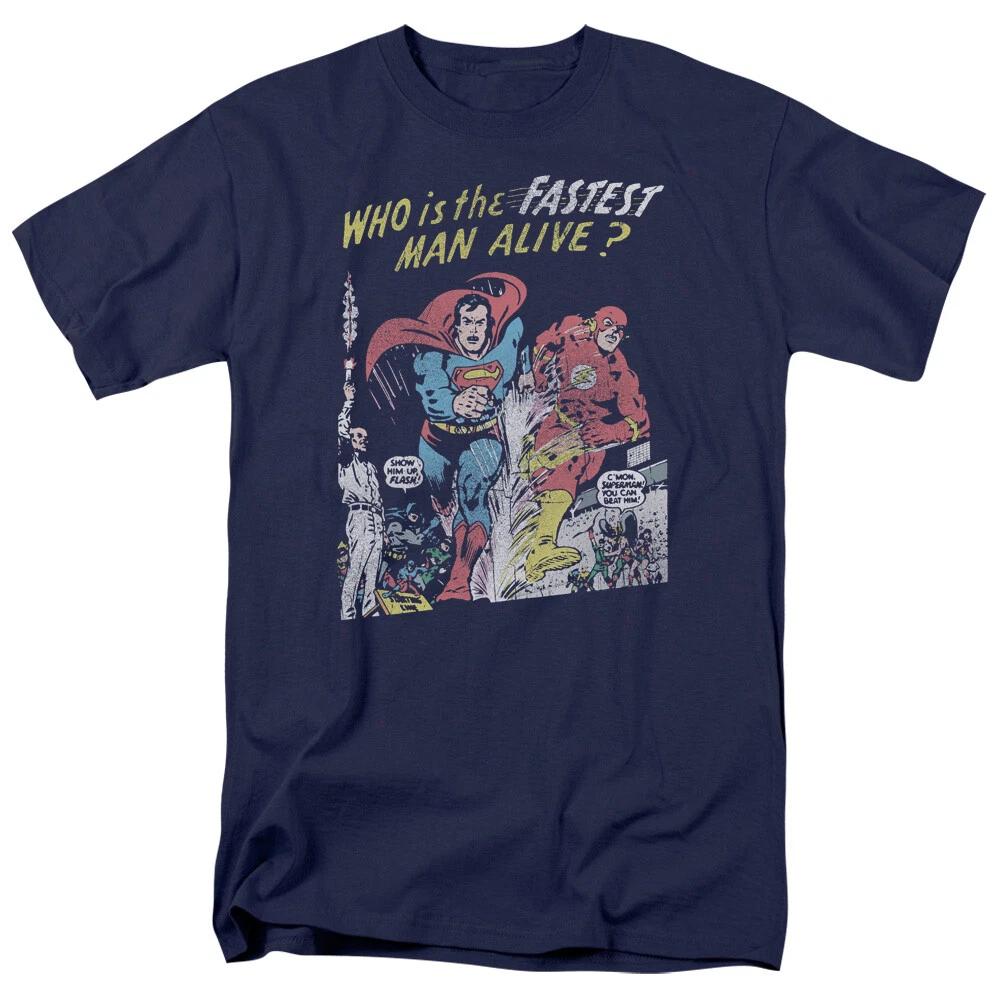 Superman/Flash  Fastest  T-Shirt - Regular or Tank - to 5X 3XL