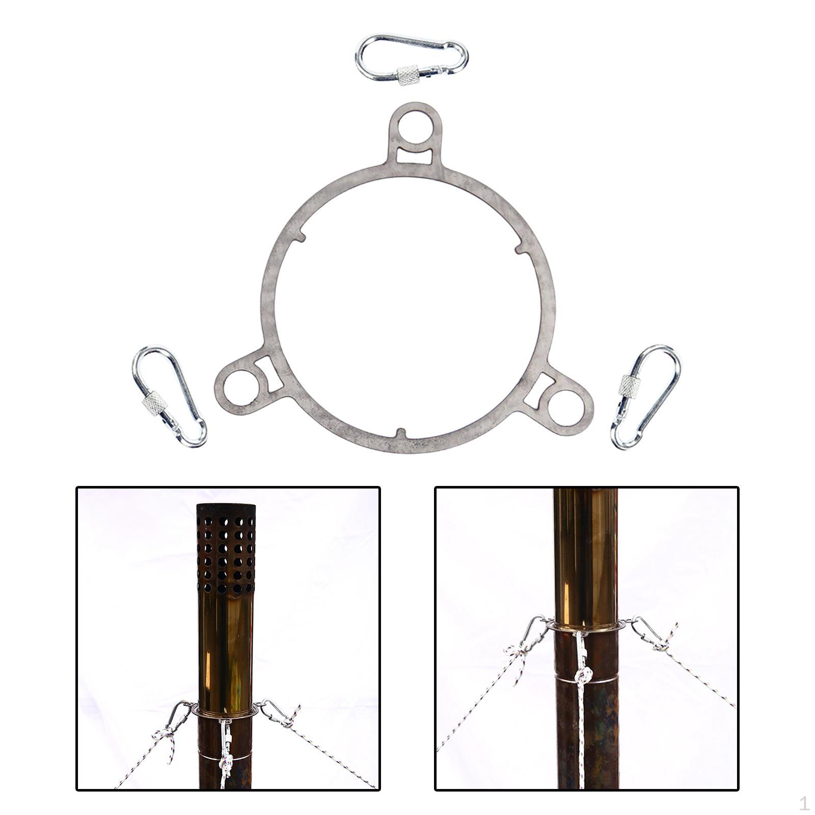 Кронштейн для дымоходной трубы Держатель Крепление Бытовой, Подвесной, Аксессуар, Зажим для камина 70mm